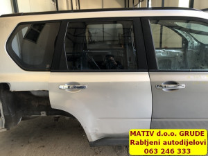 Vrata zadnja DESNA Nissan X-Trail 2008