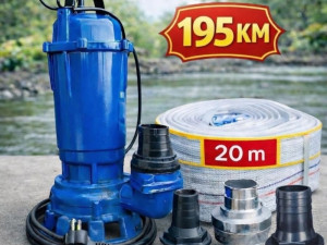 Pumpa muljara sa hidrantskim crijevom 20 m