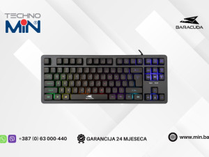 Baracuda BGK-01114 KRILL Gaming Tastatura LED Rainbow, Black