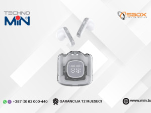 SBOX EARBUDS TWS-148 White True Wireless slušalice do 4h baterija