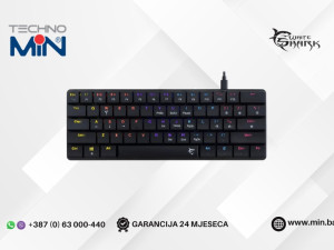 White Shark GK-006131 NAGAMAKI Gaming Mehanička tastatura, Crna