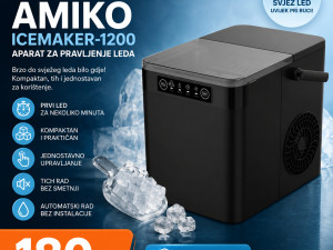 Aparat za led - Ledomat Amiko, 1.1 lit, 10kg/24 h, 100W