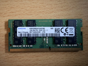 RAM za laptop DDR4 16GB 2666MHz Samsung