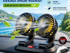 Rotirajuci ventilator auto