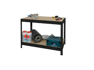 Metalna polica/radni stol 87x120x60 cm sa MDF ispunom,  2 sprata