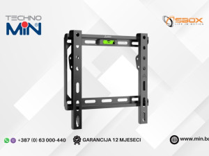 SBOX fiksni zidni nosač za TV Budget BL-3722F 13"-43" do 45kg