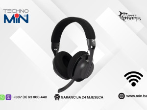 White Shark WGH-2441 FALCON Wireless Gaming sa mikrofonom, Crne