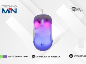 White Shark Mordred Gaming miš GM-5017 RGB 12800 DPI, Bijeli