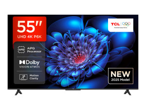 TV TCL 55" 55P6K  4K Google TV