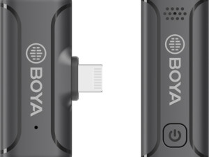 BOYA  BY-WM3T2-D1 - 2.4G Mini Wireless Microphone - for iOS de...