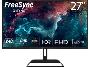 Rampage monitor  27"  XYRA XR27C240F gaming fast