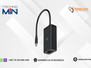 SBOX H-994 USB-C to Gigabit Ethernet LAN Adapter