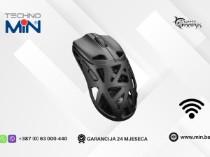 White Shark Dagonet Bežični Gaming miš WGM-5019 24000 DPI, Crni