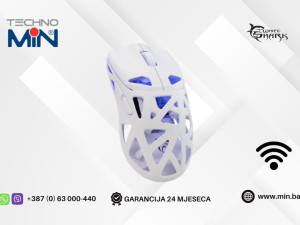 White Shark Dagonet Bežični Gaming miš WGM-5019 24000 DPI, Bijeli