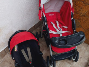 DJECIJA  KOLICA Bebe DUO GRACO ULTIMA+AUTOSJEDALICA 2u1