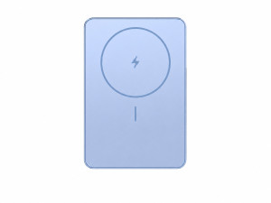 Xiaomi Super Slim Magnetic Power Bank 5000 Blue