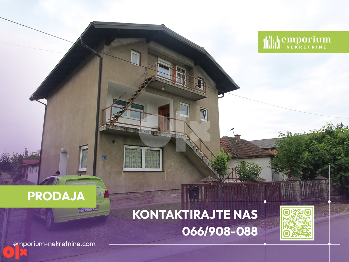 Kuća spratnosti Pr+1+Pot na parceli od 999 m2 ID:2736/BN