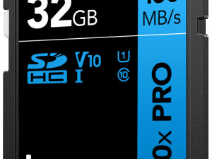 LEXAR  32GB SDHC 800x Pro UHS-I cards, C10 (V10) U1, R150