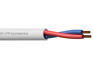 Kabel zvučnički 2x1.5 mm2 stage BLS215W-1  Audac (bijeli)