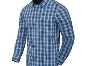 HELIKON TEX KOŠULJA CALM BLUE PLAID / WASHED BLACK