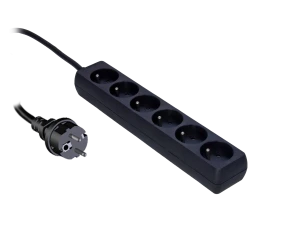 Produžni kabel sa 6 utičnica PSC106-1.5-G  1.5m Audac