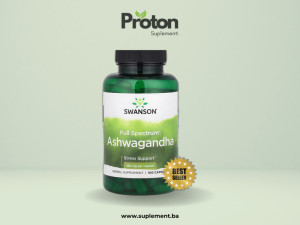 Ashwagandha Swanson Asvaganda 100 kapsula