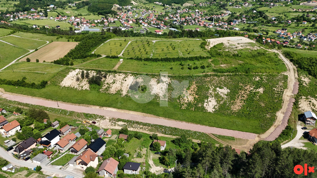 Građevinsko zemljište parcelisano 500-800m2 Podgora Ilijaš 3
