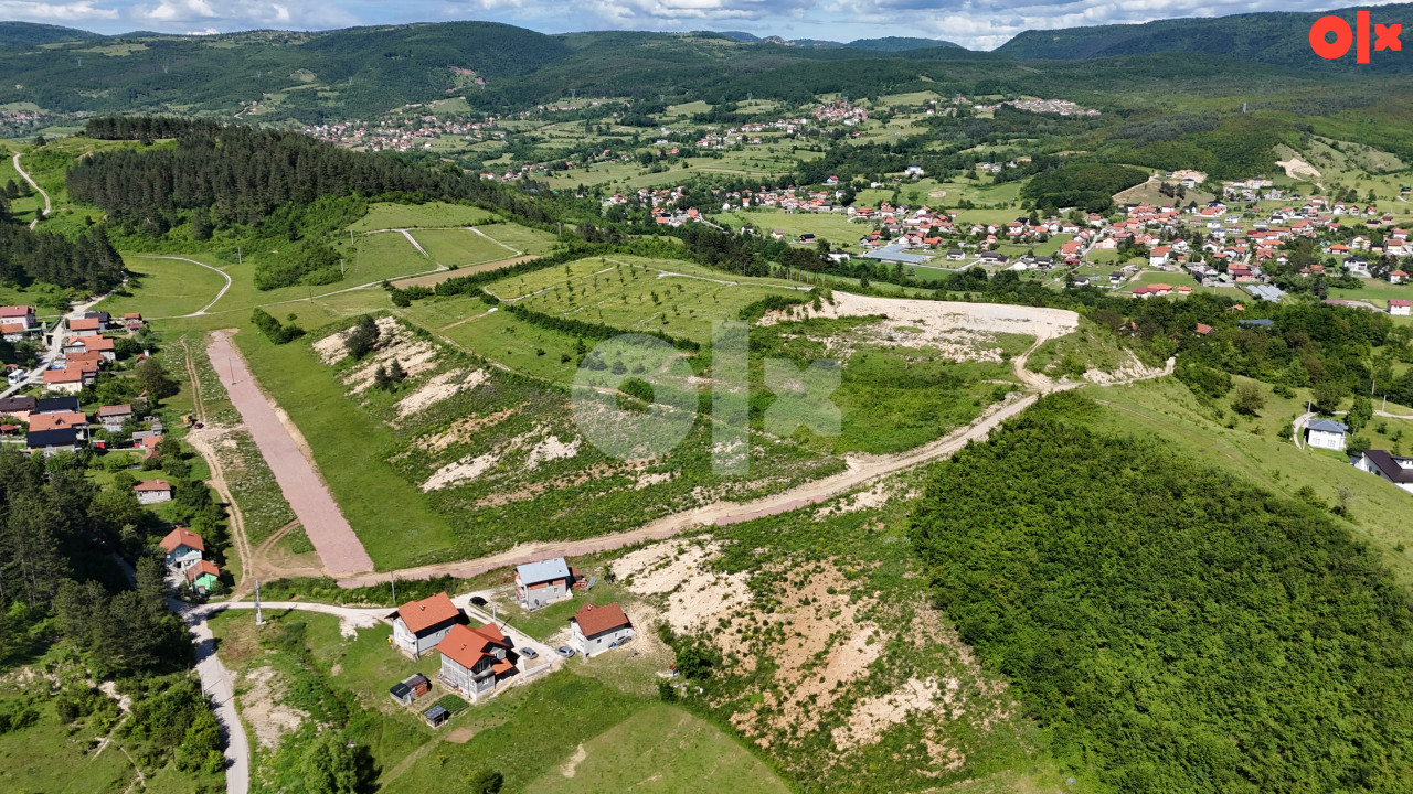 Građevinsko zemljište parcelisano 500-800m2 Podgora Ilijaš 5