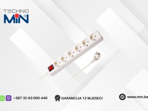 Produžni kabal sa 6 utičnica PDU-6P-SWITCH