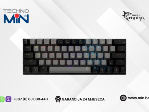 White Shark GK-002721V2 Gaming Mehanička Rainbow, Sivo-crna