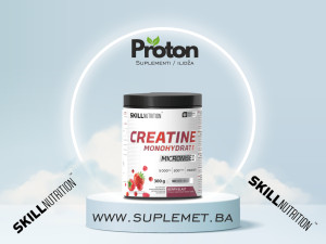 Skill Nutrition Micronized Creatine Monohydrate 300g Berry Blast