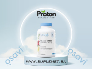 Osavi Vitamin C1000 with Rutin & Rose Hip 120 kapsula