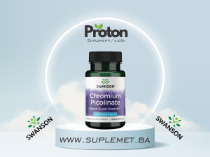 Swanson Chromium Piccolinate 200mcg 100 kapsula Hrom