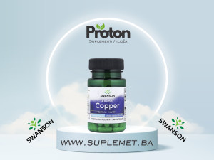 Swanson Albion Copper 2mg 60 kapsula Bakar