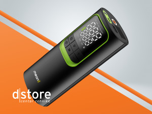 MeanIT Pumpa za gume, do 10 bar., PowerBank, LED dstore