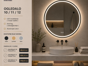 LED OGLEDALA PREMIUEM KVALITET OGLEDALA