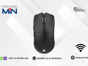 White Shark Bežični Gaming miš WGM-5022 LUCAN 12000 DPI, Crni