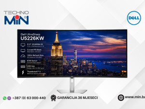 Dell UltraSharp U5226KW 51.5" UltraWide 6K, Curved IPS Black, KVM