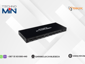 SBOX HDMI Splitter 1x8 4K@30Hz sa napajanjem