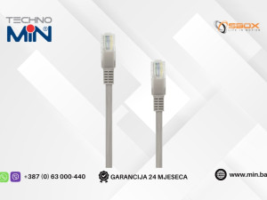 SBOX UTP Cat6 Mrežni LAN Kabal 20m, Sivi