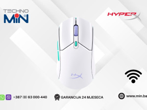 HyperX Pulsefire Haste 2 Core Wireless Gaming Miš 12000 DPI White