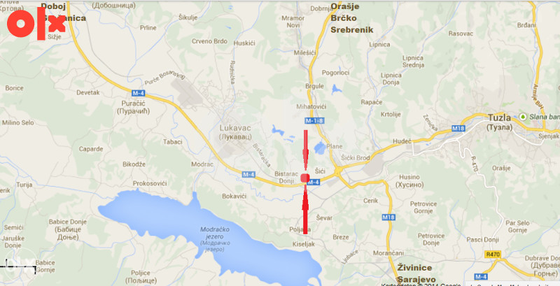GRAĐ. ZEMLJIŠTE TUZLA -ŠIĆKI BROD-LUKAVAC uz mag. cestu 4