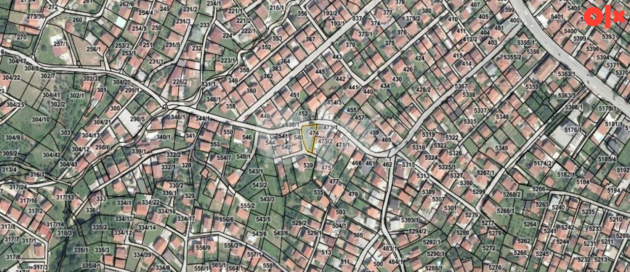 Zemljište Banja Luka - Lauš Kosovska ulica 13