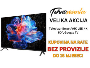 Televizor Smart V6C LED 4K 50", Google TV