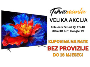 Televizor Smart QLED 4K UltraHD 65", Google TV