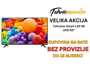 Televizor Smart LED 4K UHD 65"