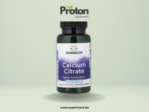 Swanson Calcium Citrate 200mg 60 kapsula Kalcij
