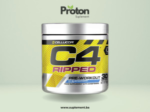 Cellucor C4 Ripped 165g Preworkout Blue Raspberry