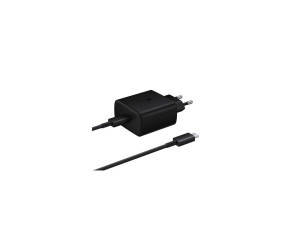 SAMSUNG brzi punjač 25W sa kablom Type-C to Type-C Crni