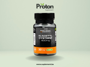 Holland & Barrett N-Acetyl Cysteine 600mg 30 kapsula NAC